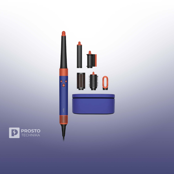 Стайлер Dyson Airwrap i.d. Long HS08 Straight+Wavy (Vinca Blue/Topaz)